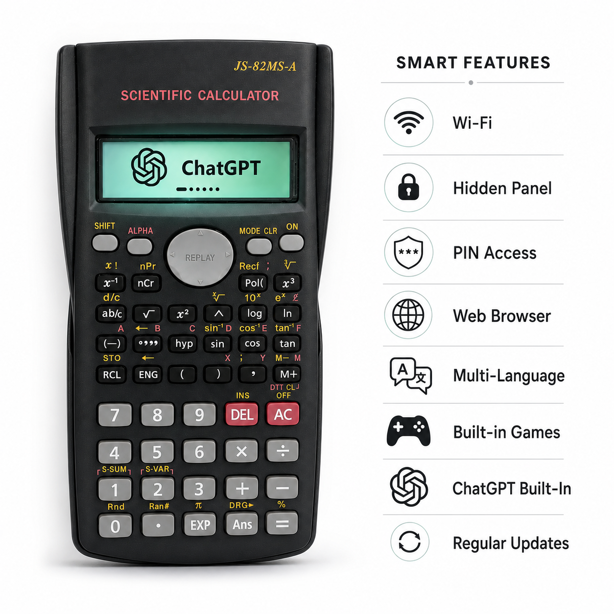 CalcuGPT™ — AI Scientific Calculator